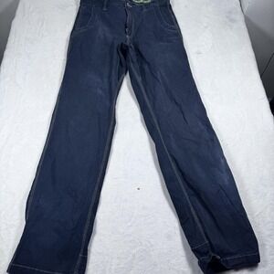 Mountain Khakis Pants Mens Large Blue Organic Cotton Workwear Outdoor Stretch